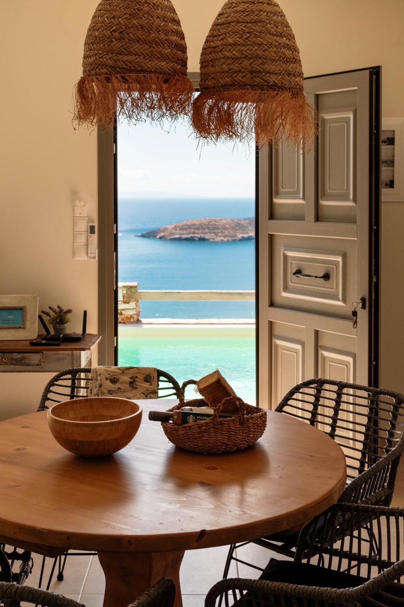 Deja Blue Villa 1 Agios Georgios  Luaran gambar