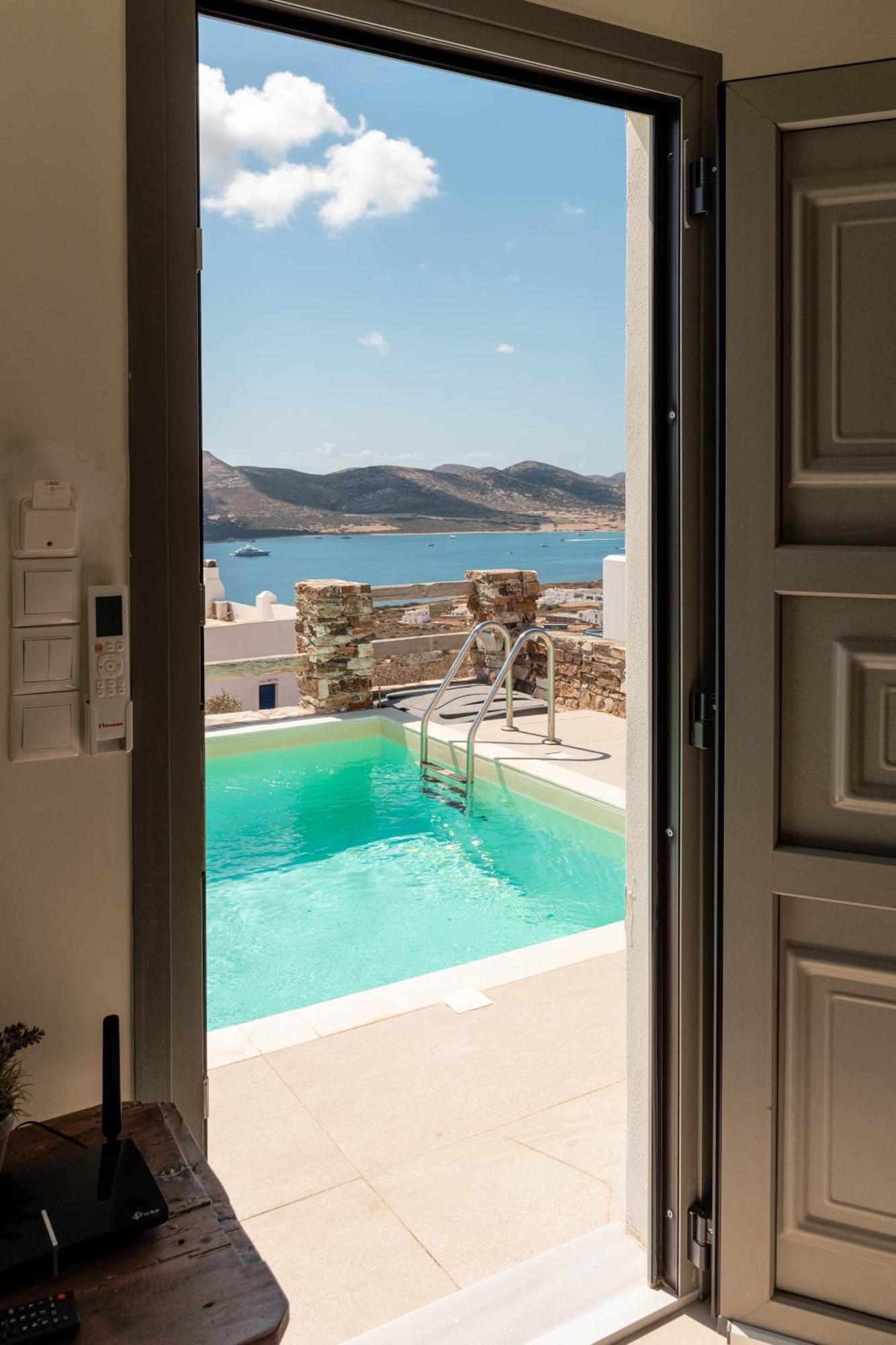 Deja Blue Villa 1 Agios Georgios  Luaran gambar