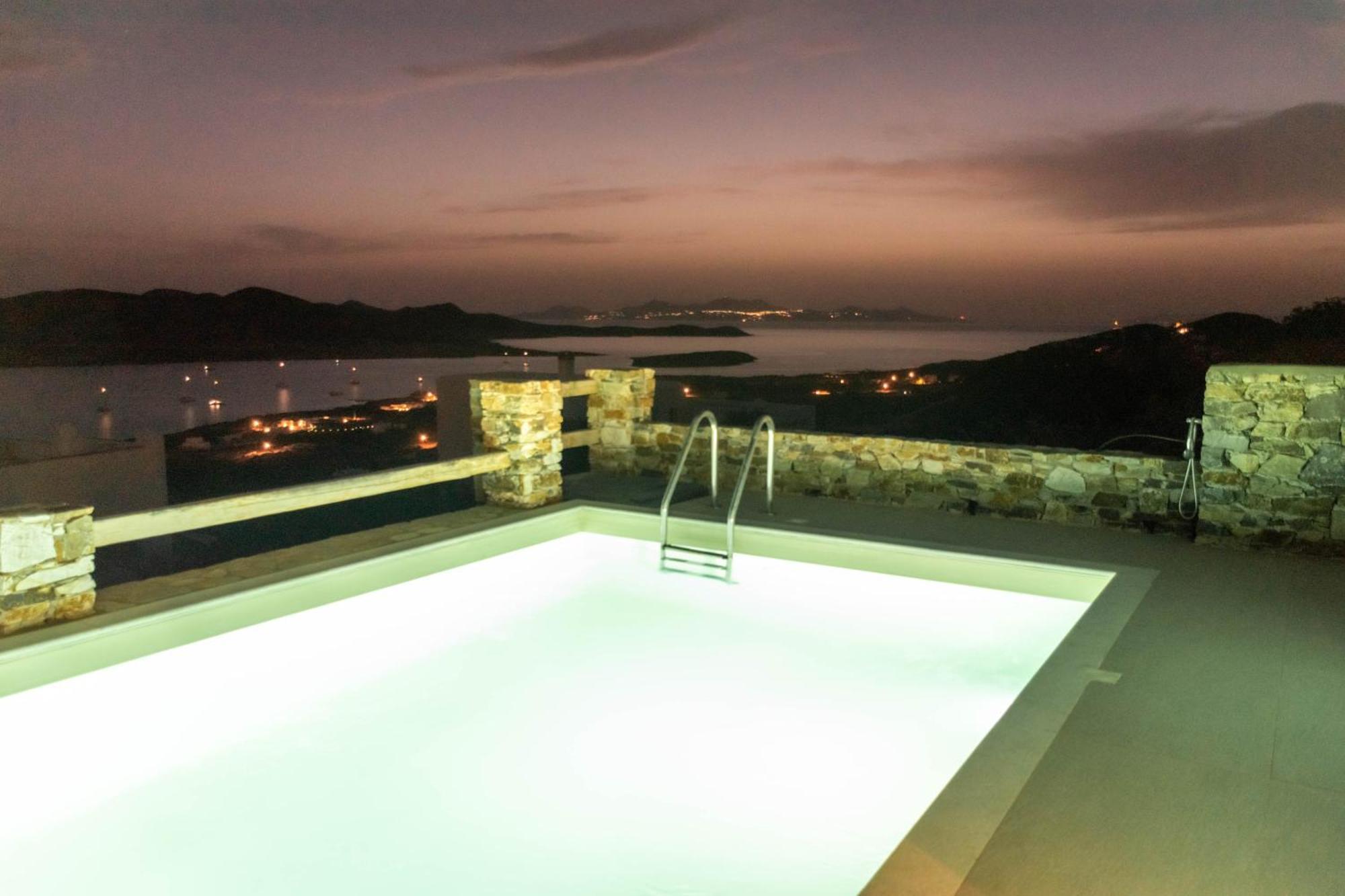 Deja Blue Villa 1 Agios Georgios  Luaran gambar