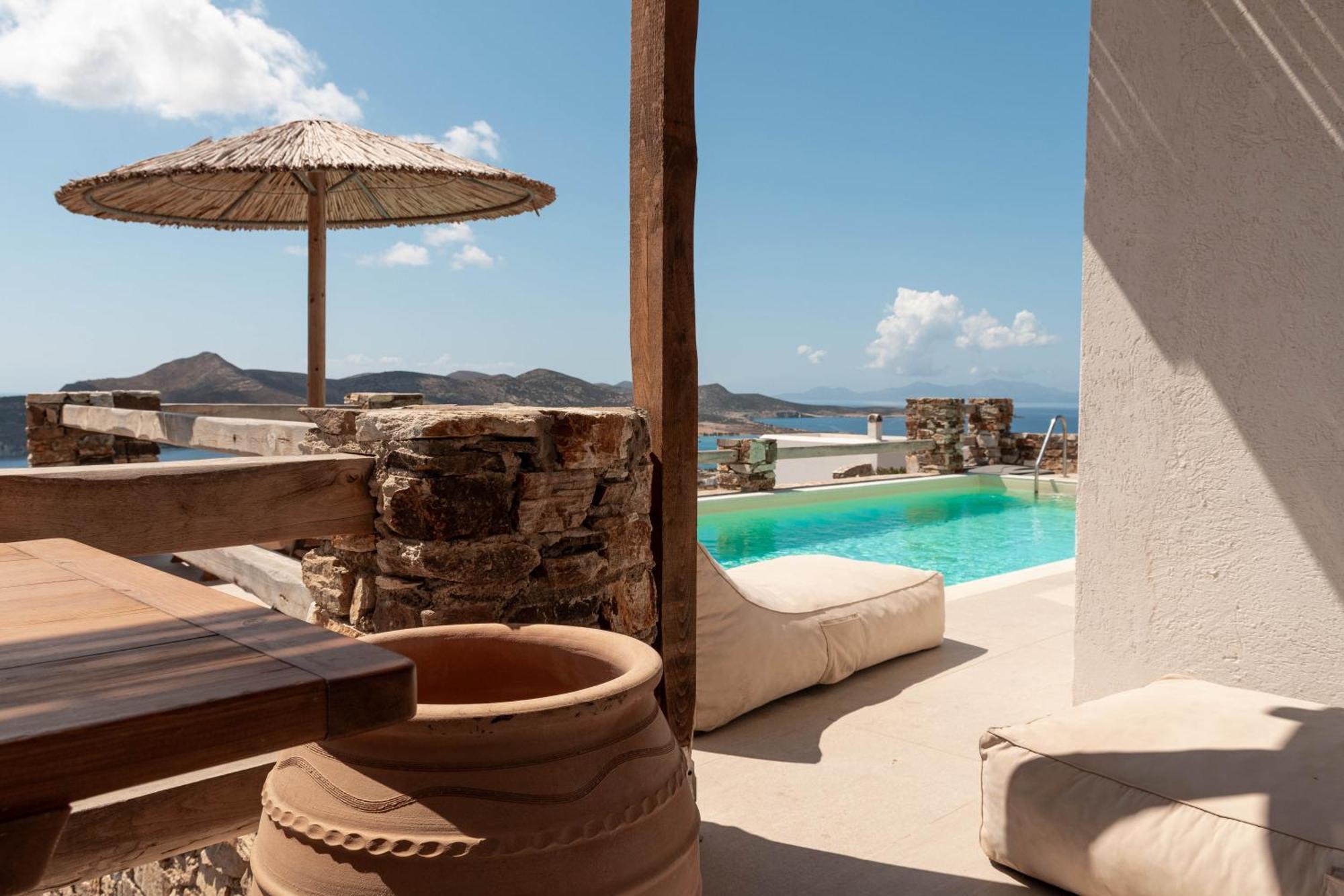 Deja Blue Villa 1 Agios Georgios  Luaran gambar
