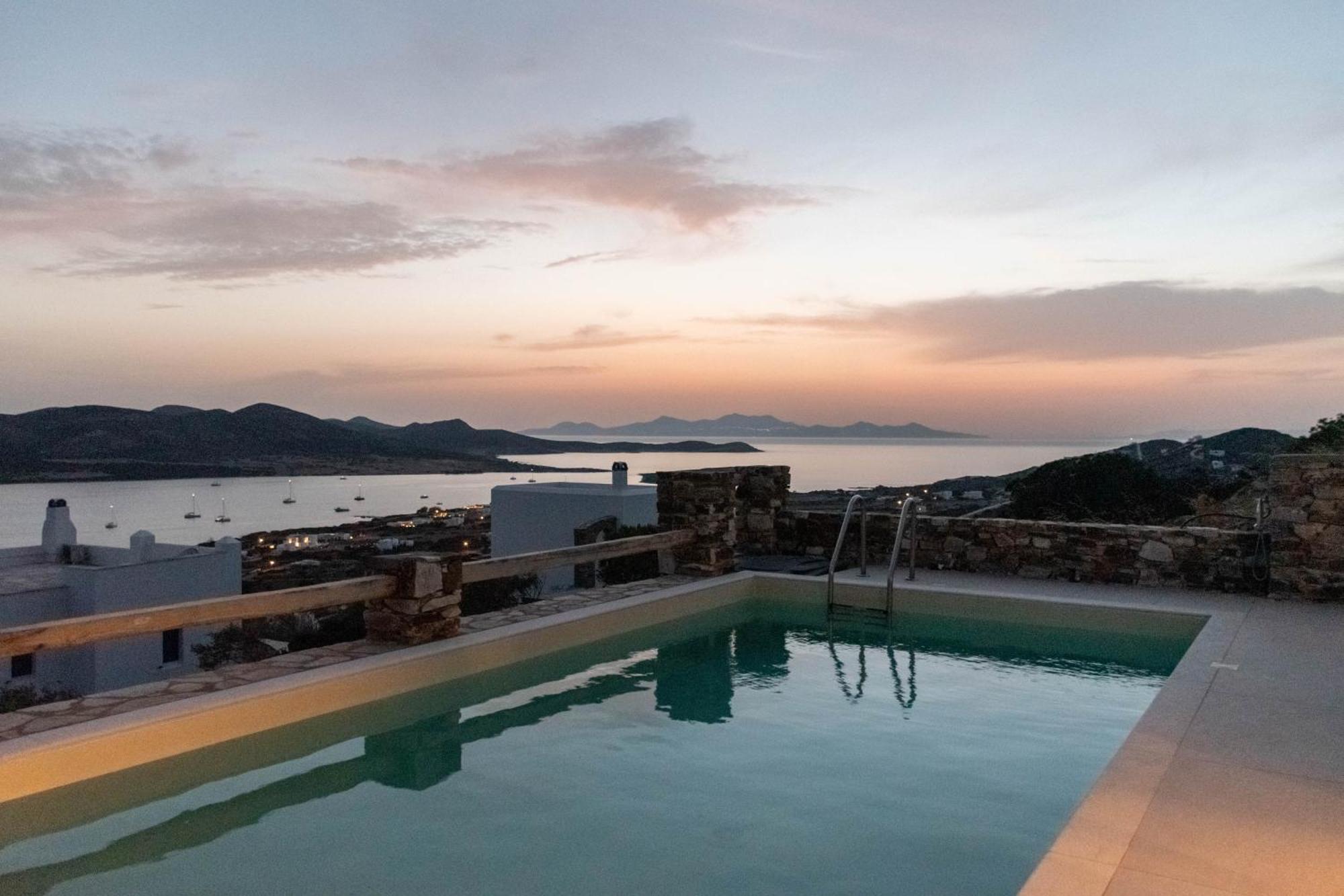 Deja Blue Villa 1 Agios Georgios  Luaran gambar